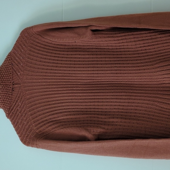 Soft SurroundingsSuzette sequin long line Asymmetrical open front cardigan Large - Picture 7 of 8